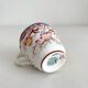 Tasse à café en faïence fine décor Minton Sarreguemines