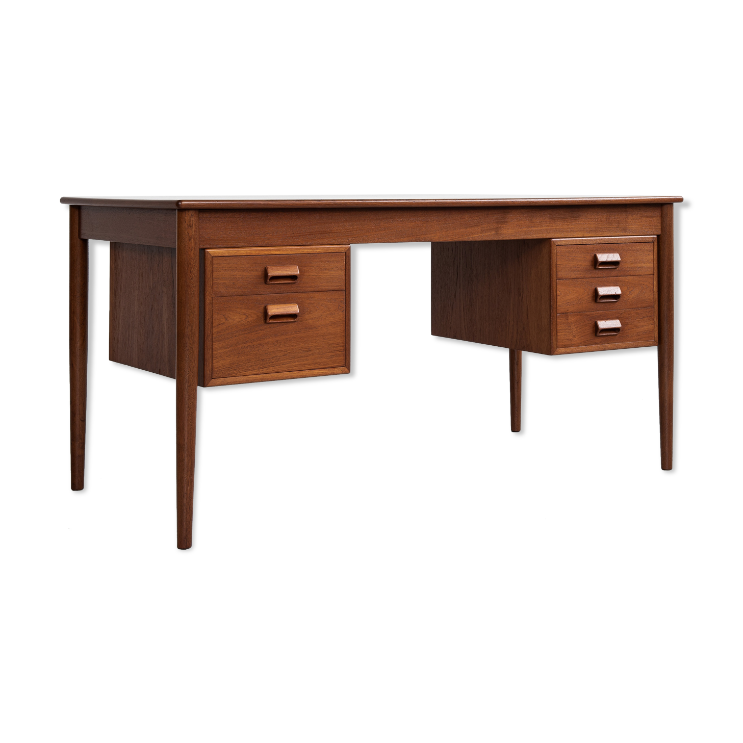 Danish desk in teak by Børge Mogensen for Søborg 1960s