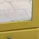Powdered yellow medicine cabinet