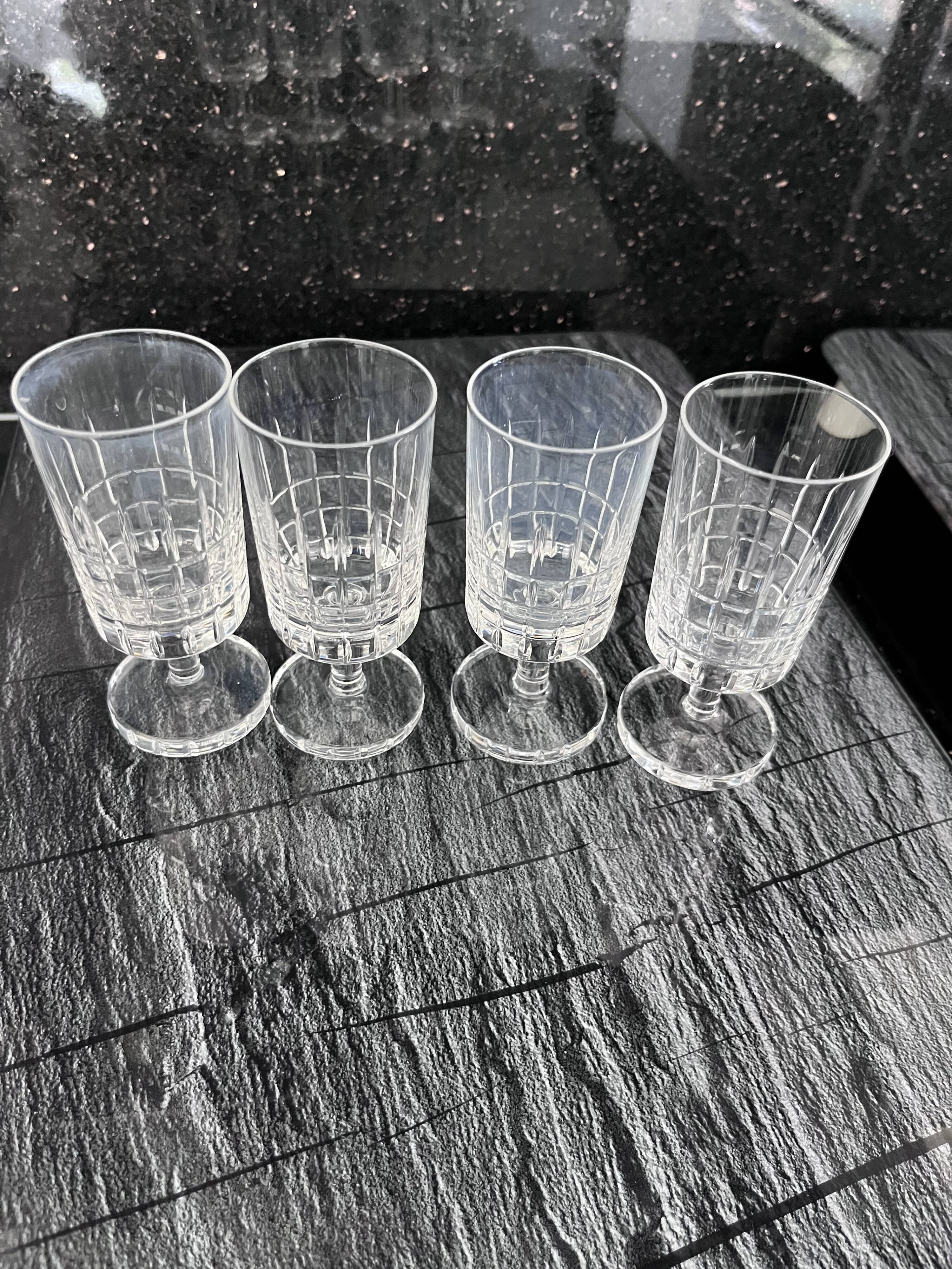 Verres en cristal