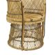 Large Peacock Chair Rattan Emanuelle Chair XL Boho Style 149cm