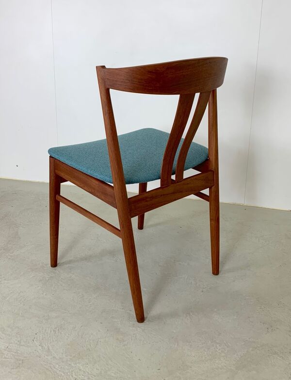 Chaise danoise en teck par Bramin