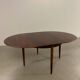 1960s MidCentury Round Extendable Rosewood Dining Table