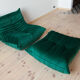 Armchair and pouf « Togo », model designed by Michel Ducaroy 1973