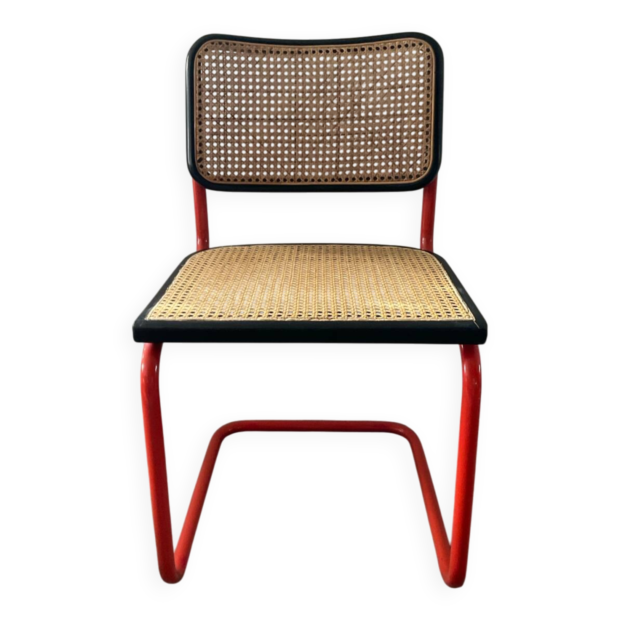 Vintage Cesca B32 chair in the style of Marcel Breuer