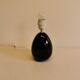 Small Table lamp in dark blue ceramic, made by Søholm ceramics Denmark.
