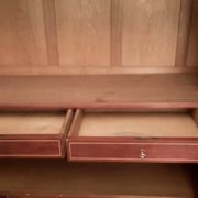 Old art deco style wardrobe