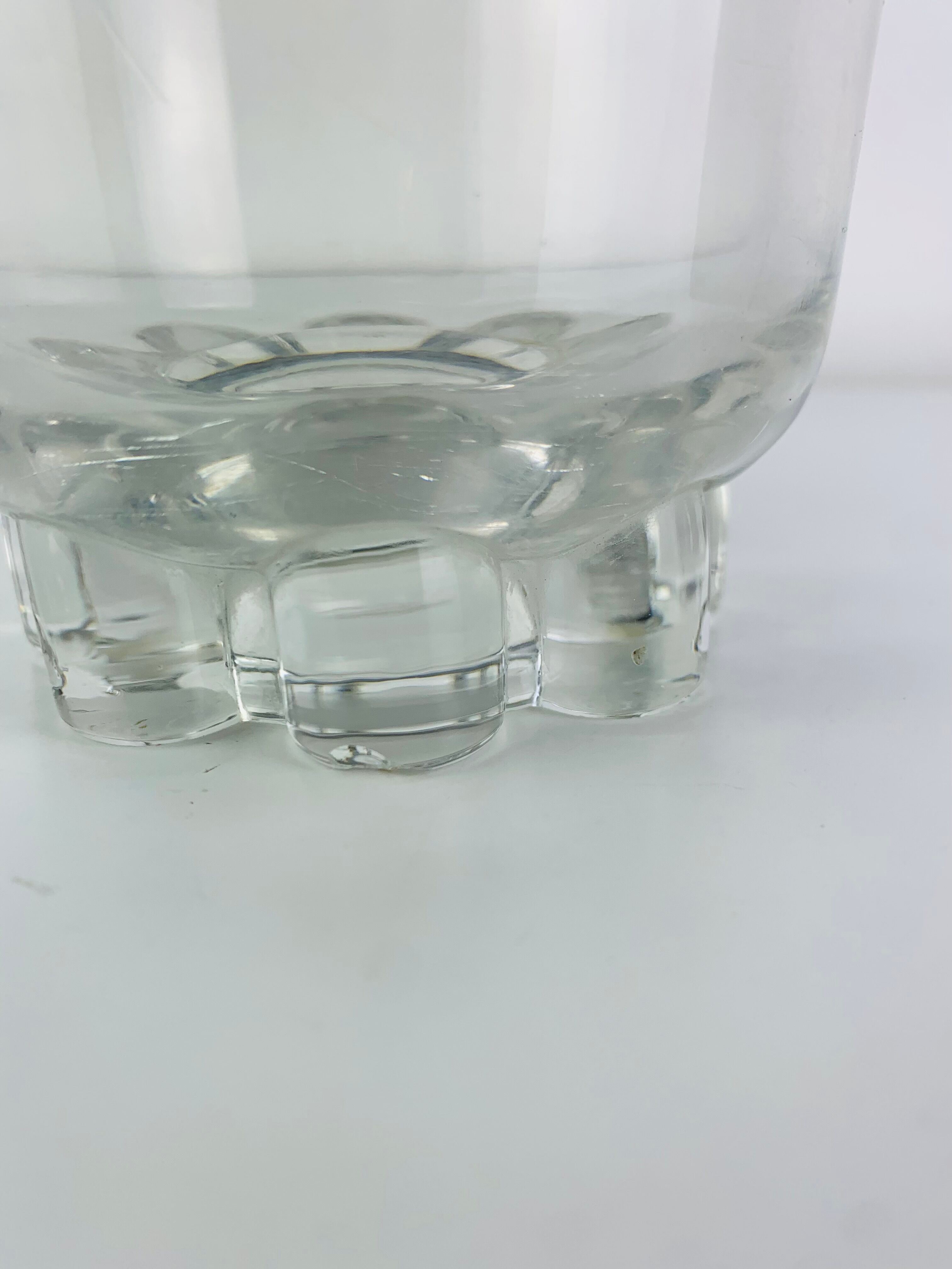 Vase art déco en verre par Rudolf Schrotter