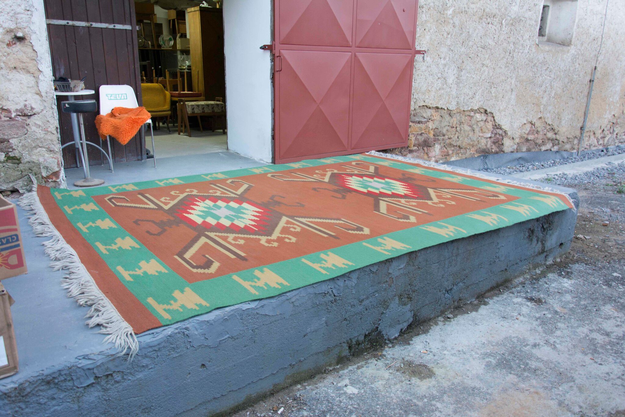 Carpet also years 60 350 x 254 cm