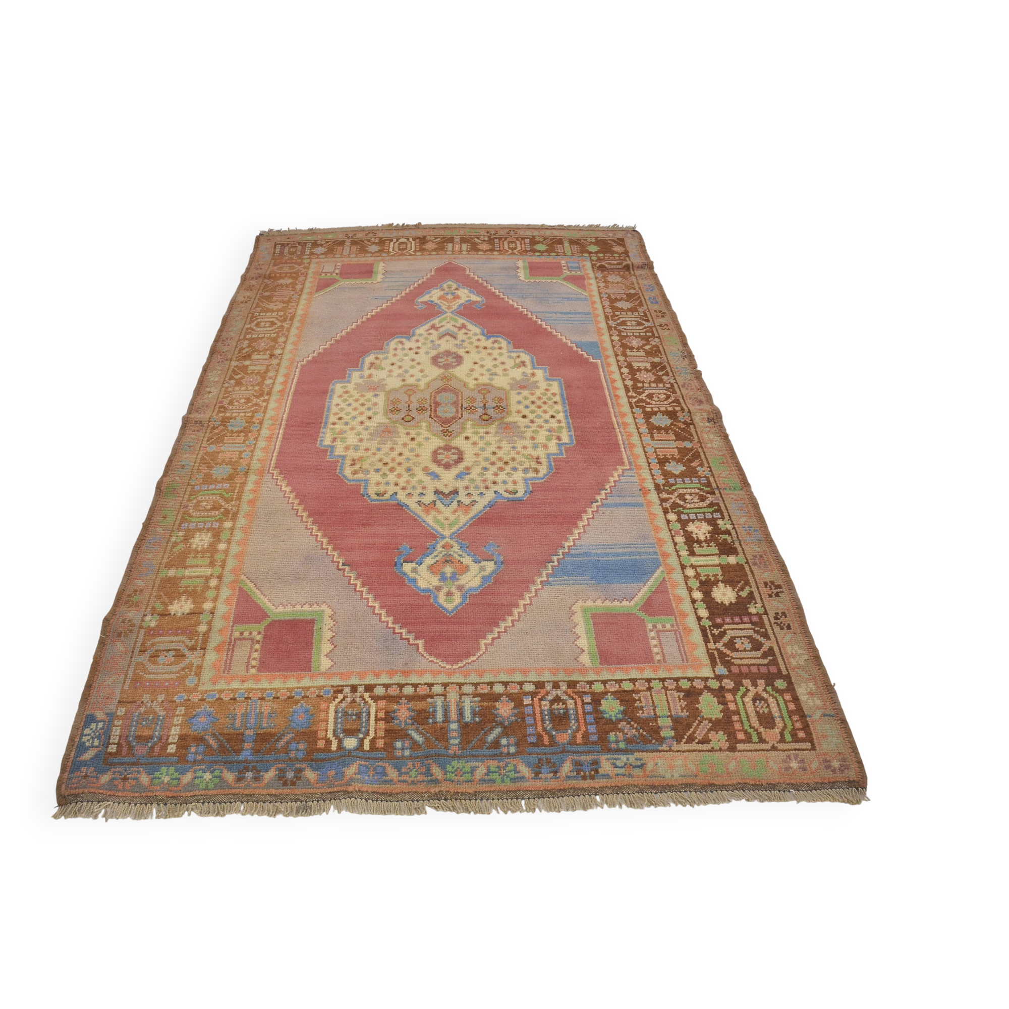 Oushak Vintage Wool Carpet sku h11