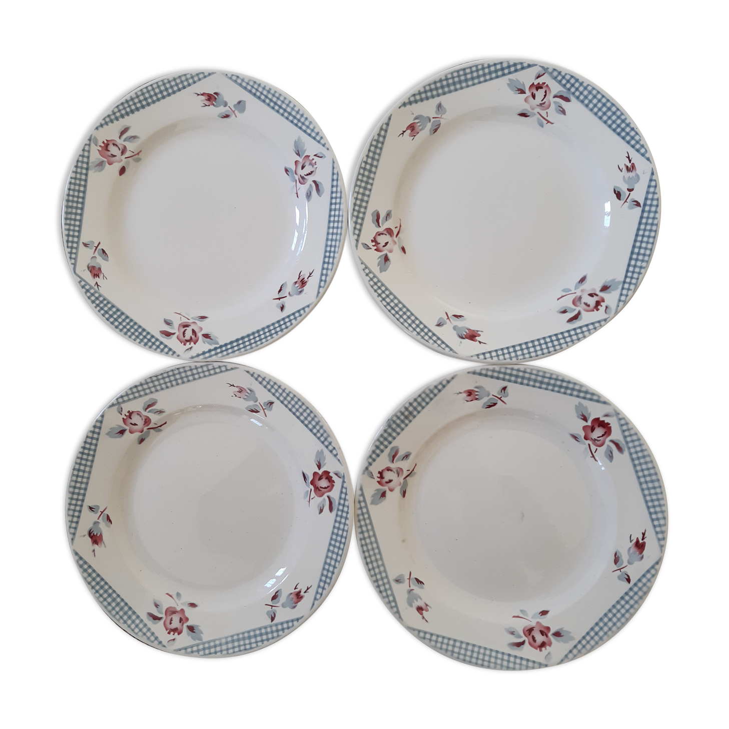 Digoin Sarreguemines plates