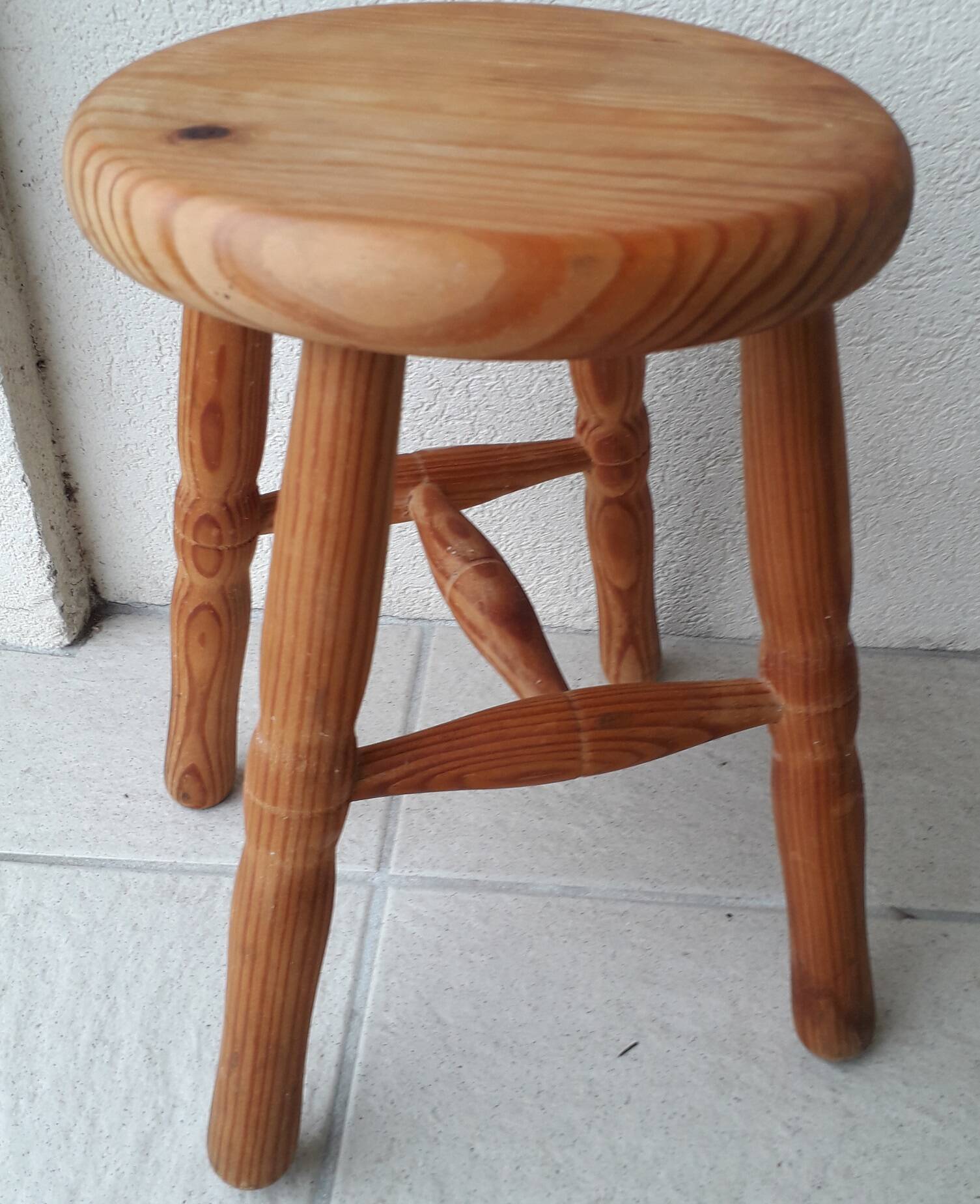 Wooden stool for children