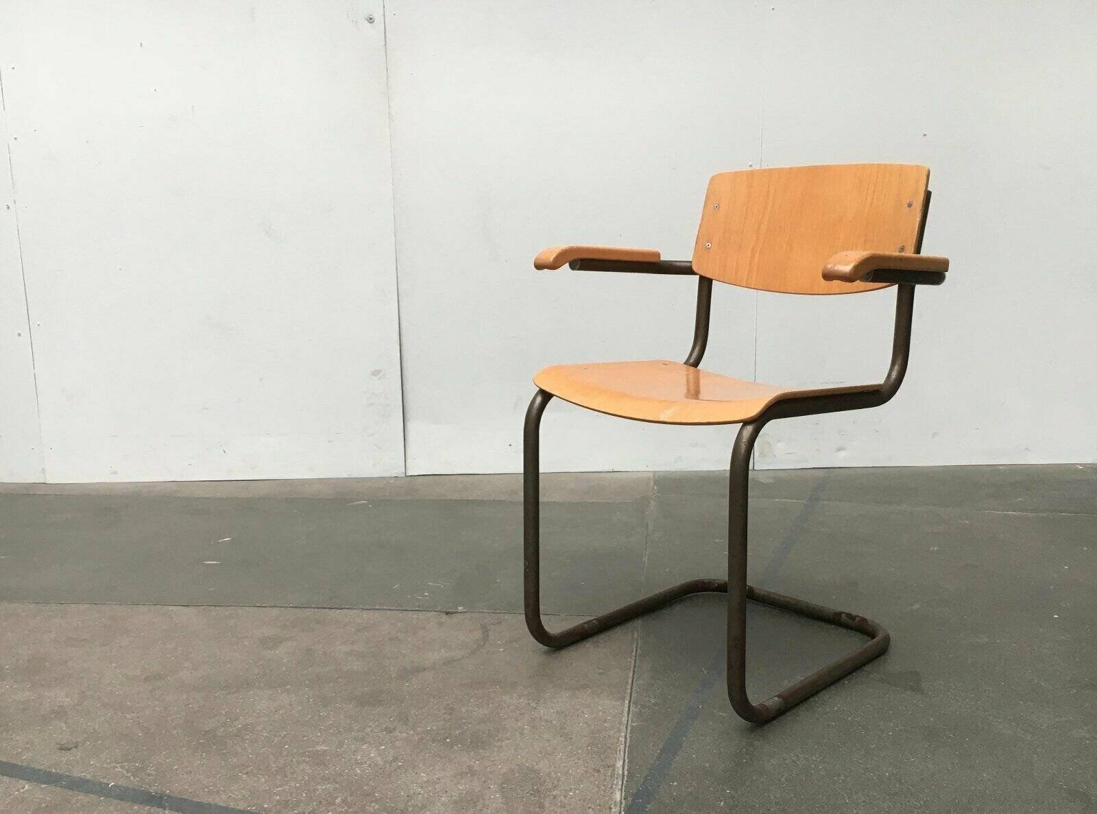 S43F cantilever chair Mid-Century by Mart Stam for Thonet, Germany, 1960s