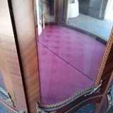 Louis XV style shelf display case from mid-20th century