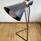 Vintage 1970s black metal cocotte lamp
