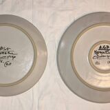Quimper Tableware Service signed and numbered (78 pieces)