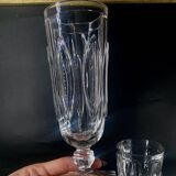3 verres géants baccarat 280ml m.à feuilles