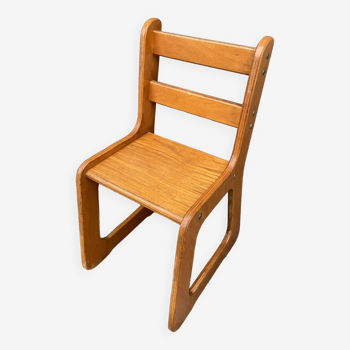 Petite chaise enfant, design 70s