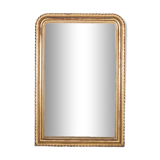 Large 19th c louis philippe mirror with wavy frame 118x171cm