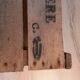 Old wooden box
