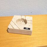 Cendrier en travertin par Cerri Nestore