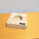 Travertine ashtray by Cerri Nestore (damaged)