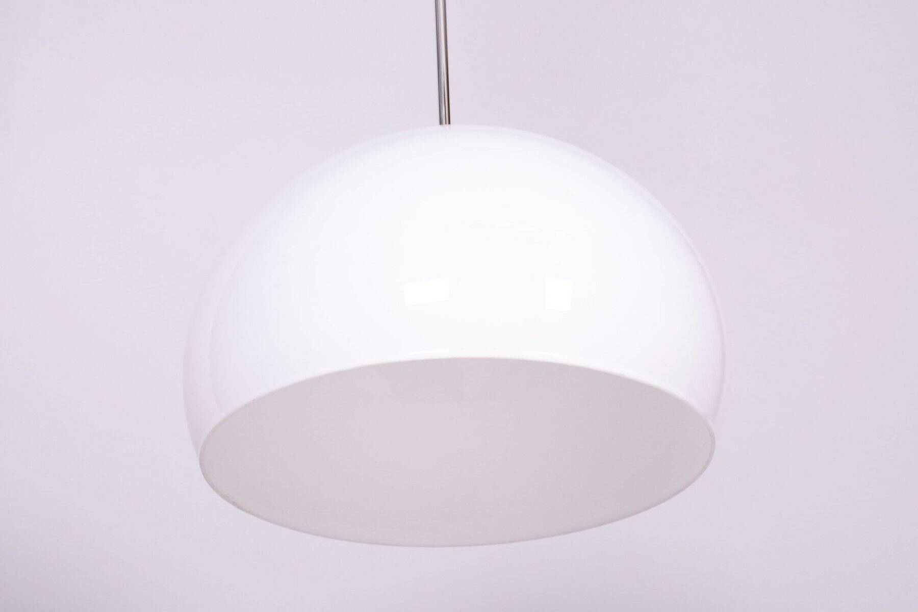 Mid-Century Chandelier in Chrome from Meblo, Italy, 1970s