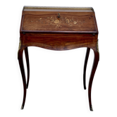 Secrétaire "bonheur du jour" style Louis XV marqueté