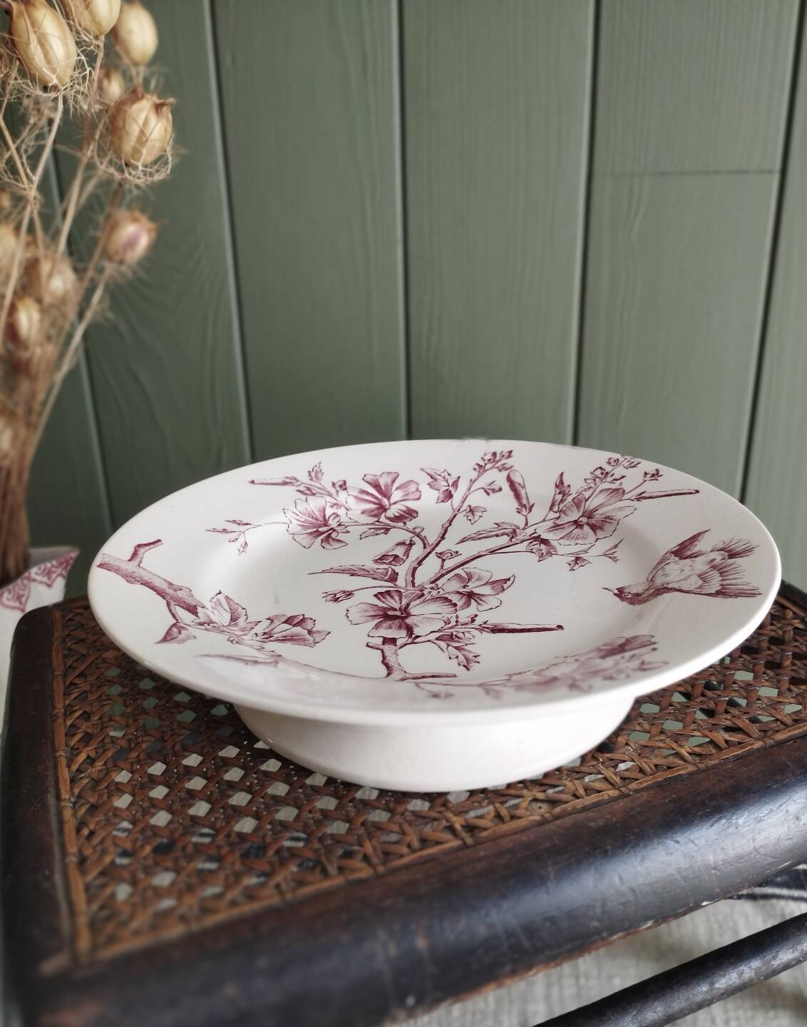 Iron earth plate Longchamp "Small Bird"