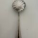 Large serving spoon / Ercuis spoon in silver-plated metal