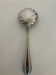 Large serving spoon / Ercuis spoon in silver-plated metal