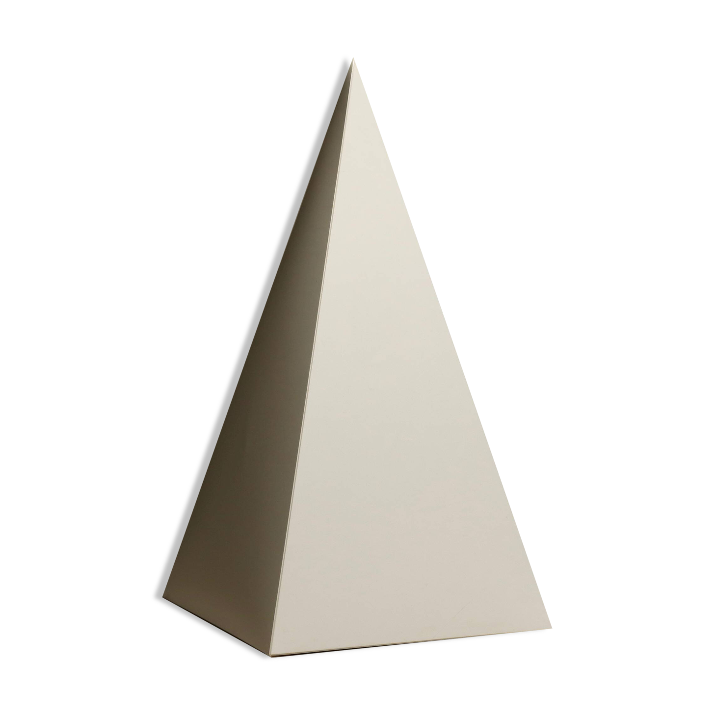 Large Pyramid Table Lamp from Woja Holland 1980s