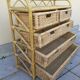 Rattan dresser