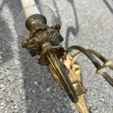 Pair of brass wall lights – Louis XVI style