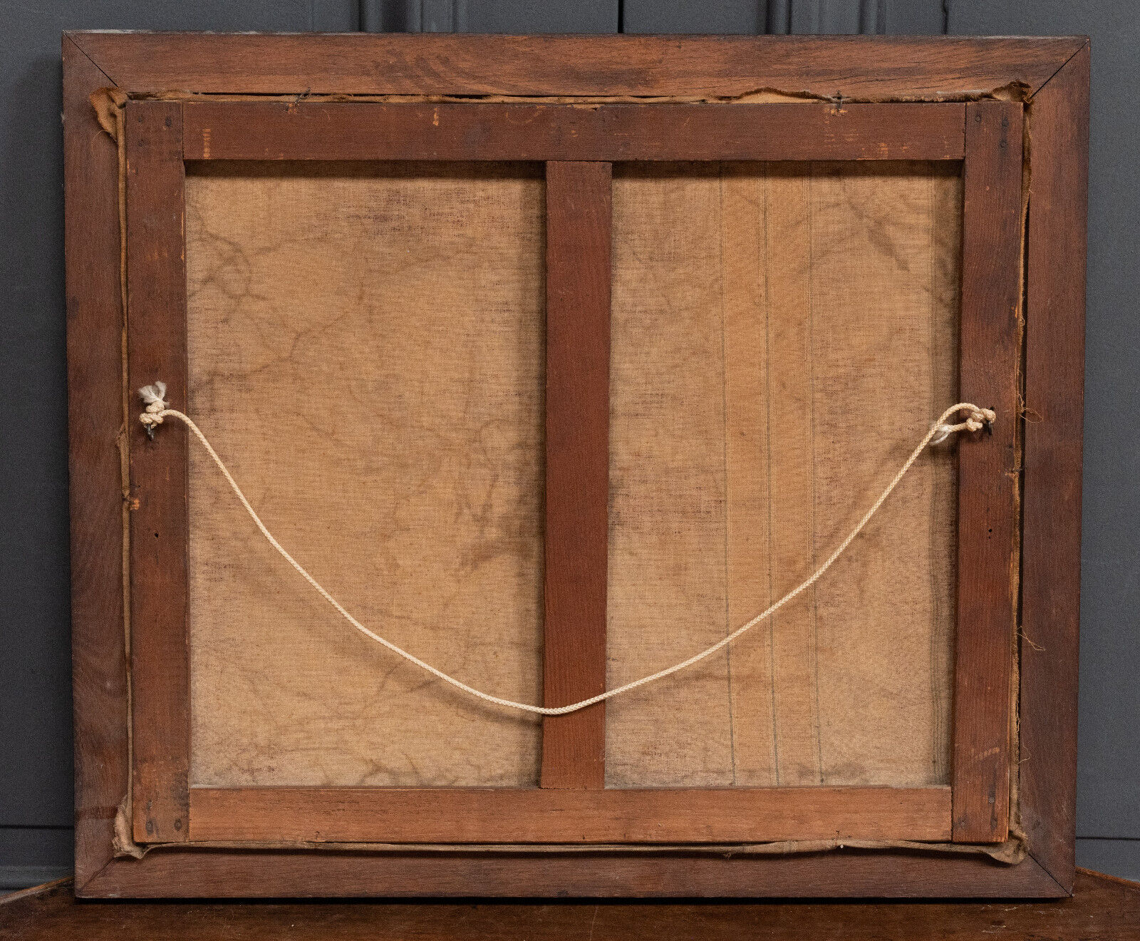 Oil on canvas by André Marait 1921 landscape flower garden XXth