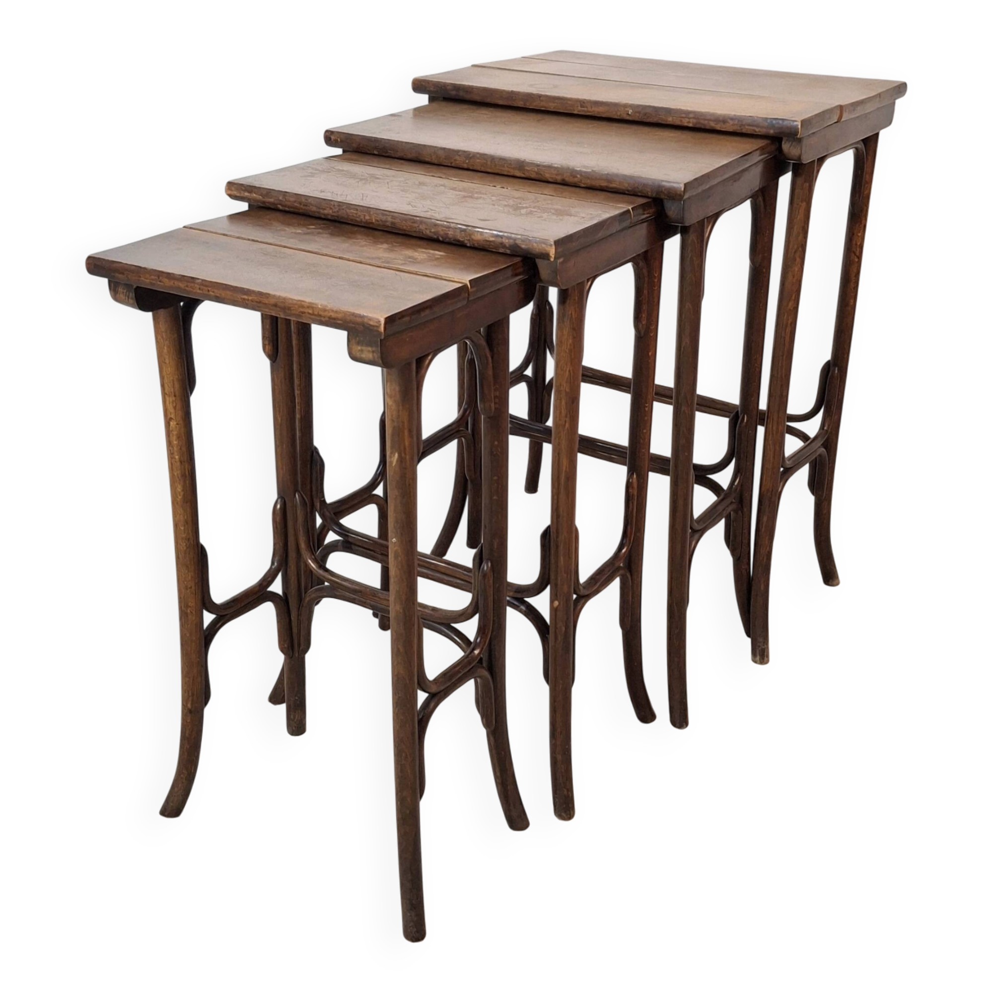 Thonet Bentwood Nesting Tables Set of 4