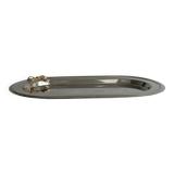 Petit plateau en inox à motif nœuds