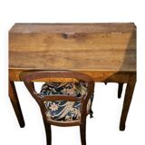 Antique desk and chair