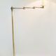 Lampadaire télescopique en bronze