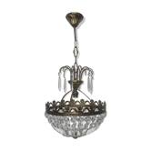 Lustre pampilles en cristal