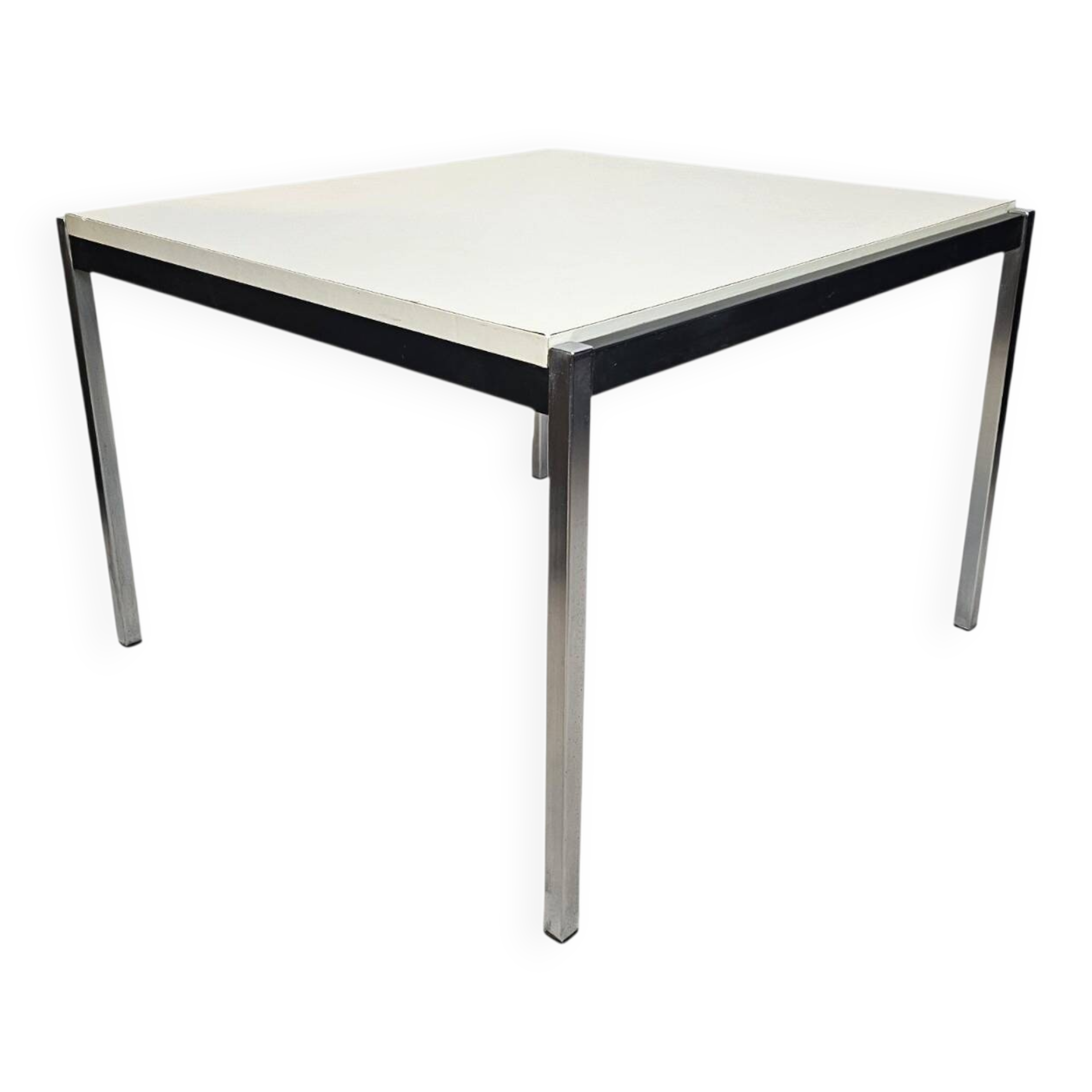 Design néerlandais - Gispen - Coen de Vries - table basse - placage - chrome