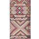 Vintage Turkish hallway rug 74x621 cm