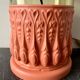 Vintage glass and metal lamp base