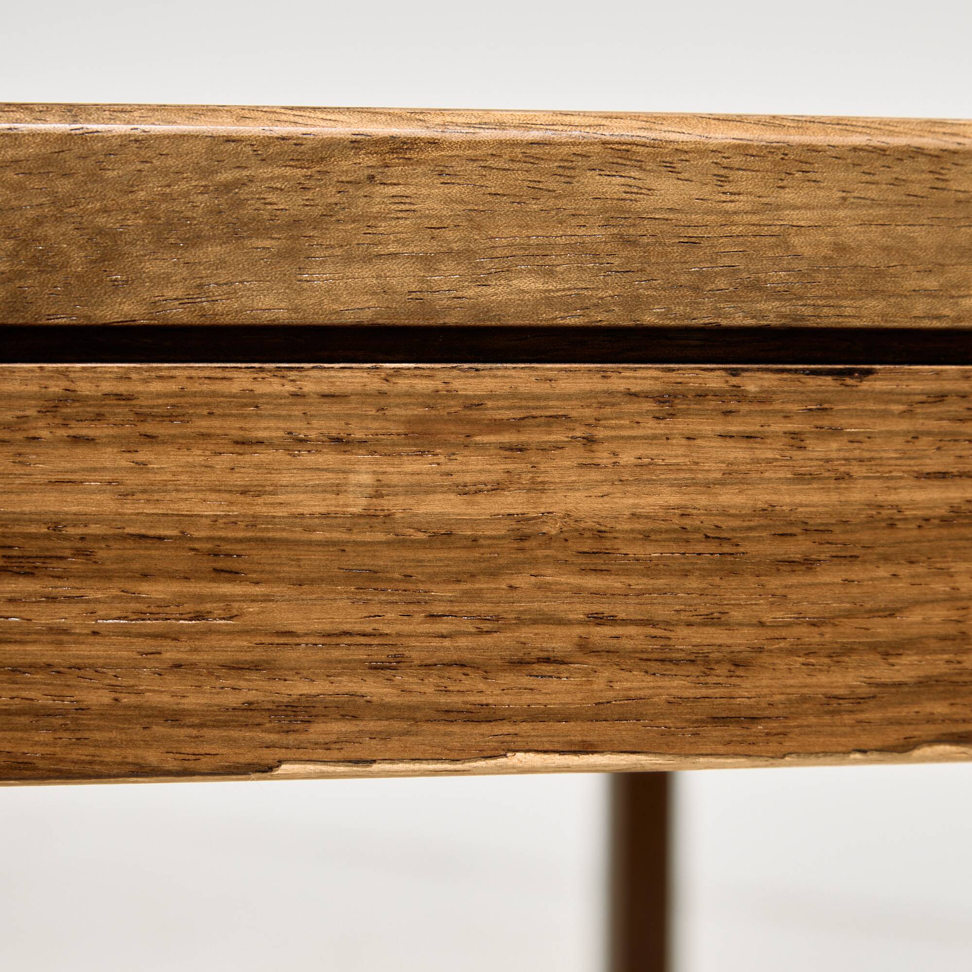 Coffee table in rosewood and ceramic by Lisbeth Sallingboe