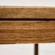 Coffee table in rosewood and ceramic by Lisbeth Sallingboe