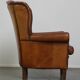 Beautiful classic sheepskin armchair with a beautiful appearance and a comfortable seat