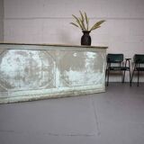 Antique shop counter