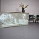 Antique shop counter