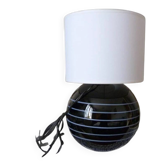 Jacques adnet - vintage art deco ball lamp - ø 20 cm