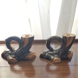 Pair of Cerart Monaco candlesticks